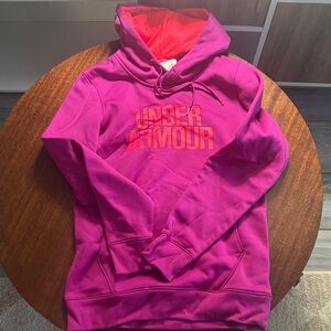 Under Armour Magenta and Red Sweatshirt